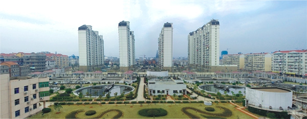 江西最大污水處理廠——南昌朝陽污水處理廠二期工程（省、市優(yōu)良工程，獲滕王閣杯）